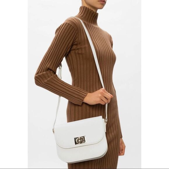 Furla Small Furla 1927 Leather Shoulder Bag - Picture 2 of 13